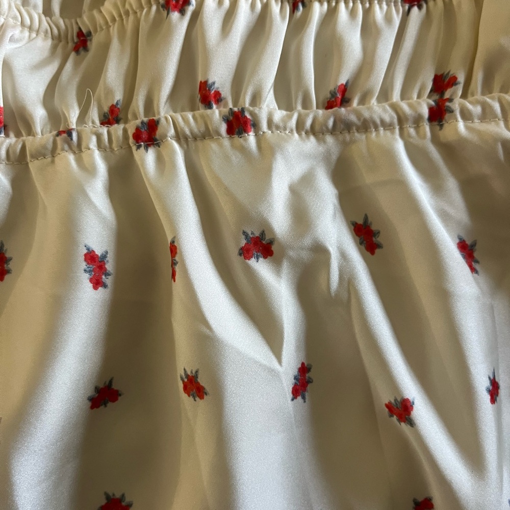 Floral Satin Dress - Picture 5 of 5